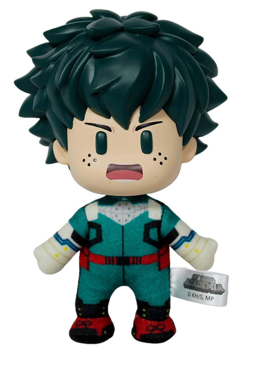 MY HERO ACADEMIA S5 - DEKU FIGHTING FIGUREKEY PLUSH 4.5"H - Great Eastern Entertainment