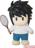 DEATH NOTE - L #3 PLASTIC HEAD MOVABLE PLUSH 4.5"H - Great Eastern Entertainment