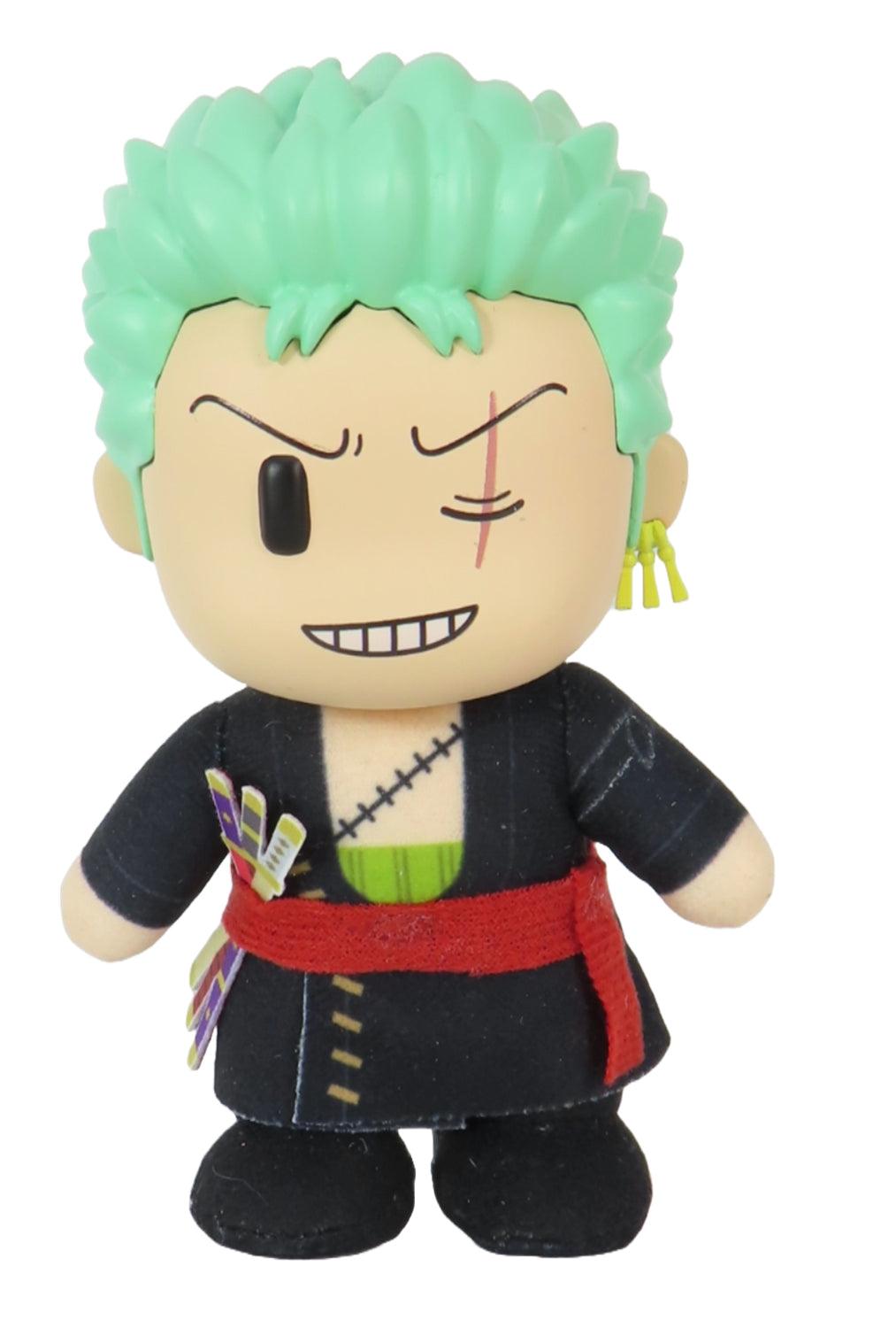 ONE PIECE - ZORO ONIGASHIMA PLASTIC HEAD MOVABLE VER PLUSH 4.5"H - Great Eastern Entertainment