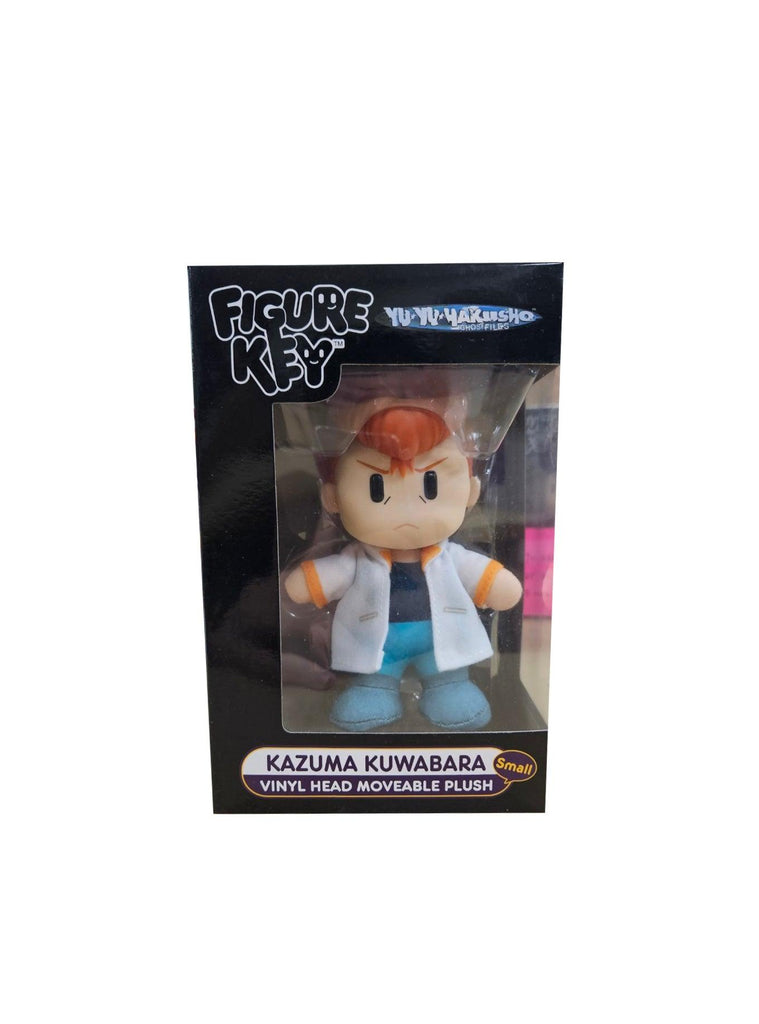 YU YU HAKUSHO - KUWABARA 3 PLASTIC HEAD MOVABLE PLUSH 4.5" H - Great Eastern Entertainment