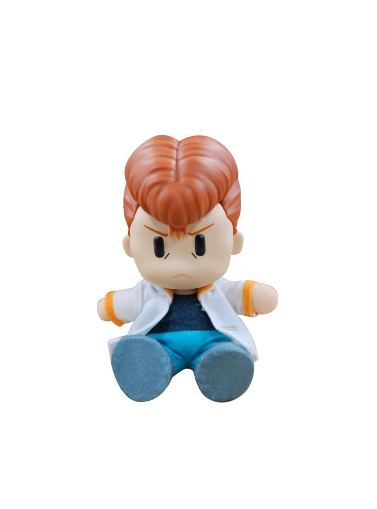 YU YU HAKUSHO - KUWABARA 3 PLASTIC HEAD MOVABLE PLUSH 4.5" H - Great Eastern Entertainment