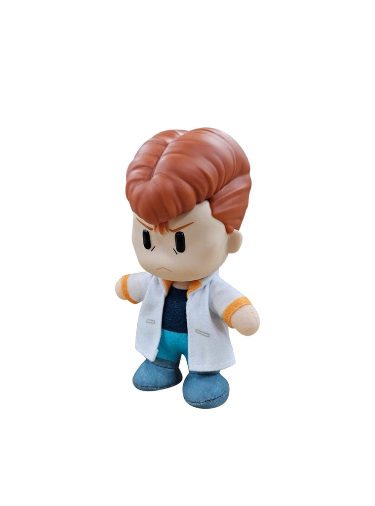 YU YU HAKUSHO - KUWABARA 3 PLASTIC HEAD MOVABLE PLUSH 4.5" H - Great Eastern Entertainment