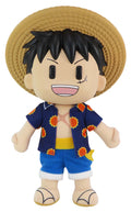 One Piece: Monkey D. Luffy (Dressrosa Arc) Figurekey Plush 8" H
