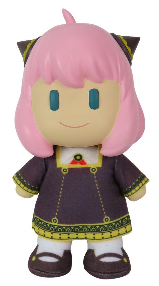 SPY X FAMILY - ANYA FORGER COOL VER. PLASTIC HEAD MOVABLE VER PLUSH 4.5" - Great Eastern Entertainment