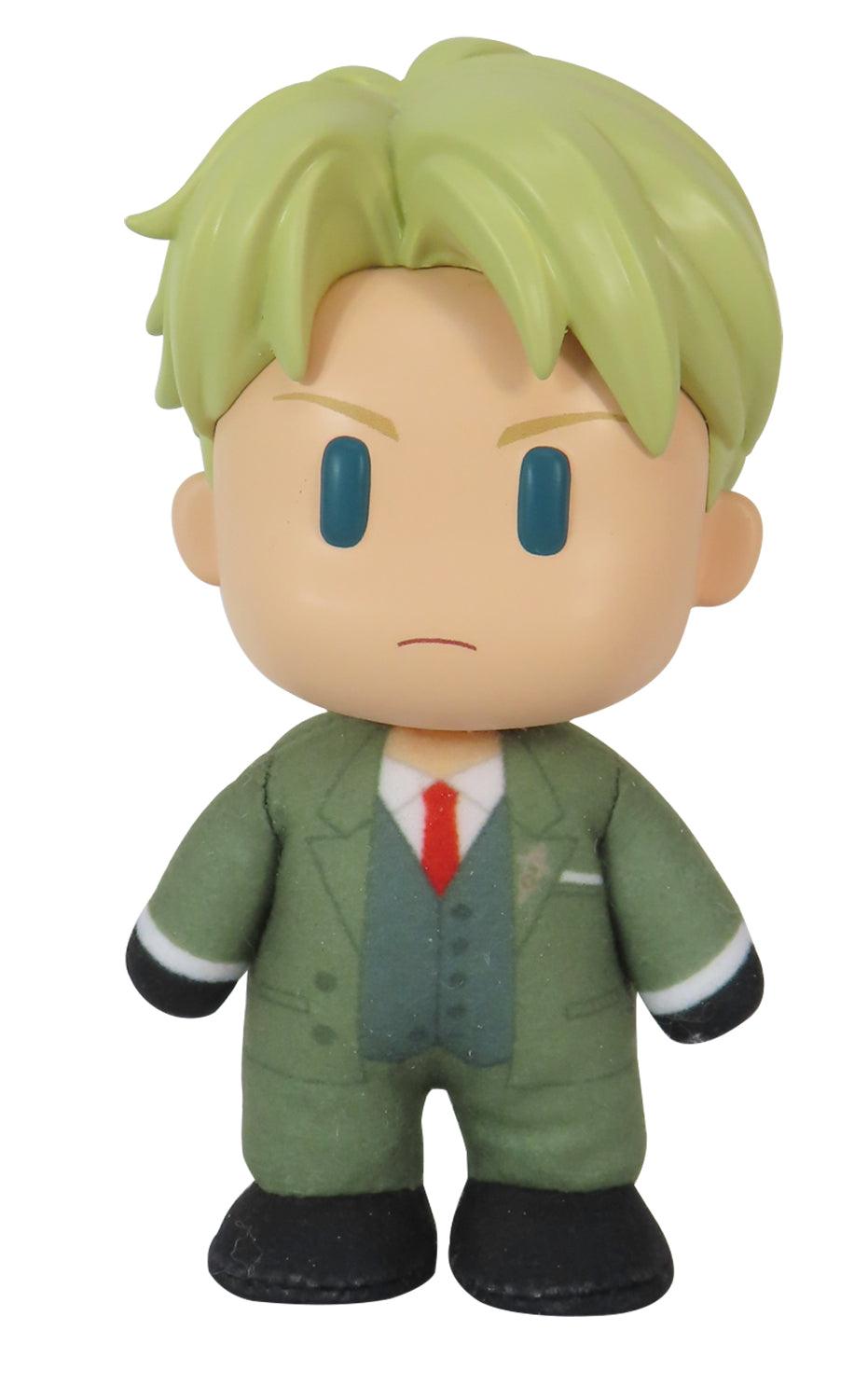 SPY X FAMILY - LOID FORGER COOL VER. PLASTIC HEAD MOVABLE VER PLUSH 4.5"H - Great Eastern Entertainment