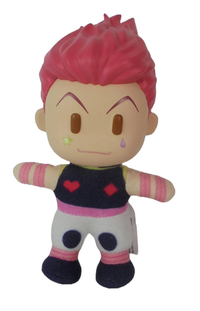 HUNTER X HUNTER- HISOKA HEAVENS ARENA COSTUME PLASTIC HEAD MOVABLE VER PLUSH 4.5"H - Great Eastern Entertainment