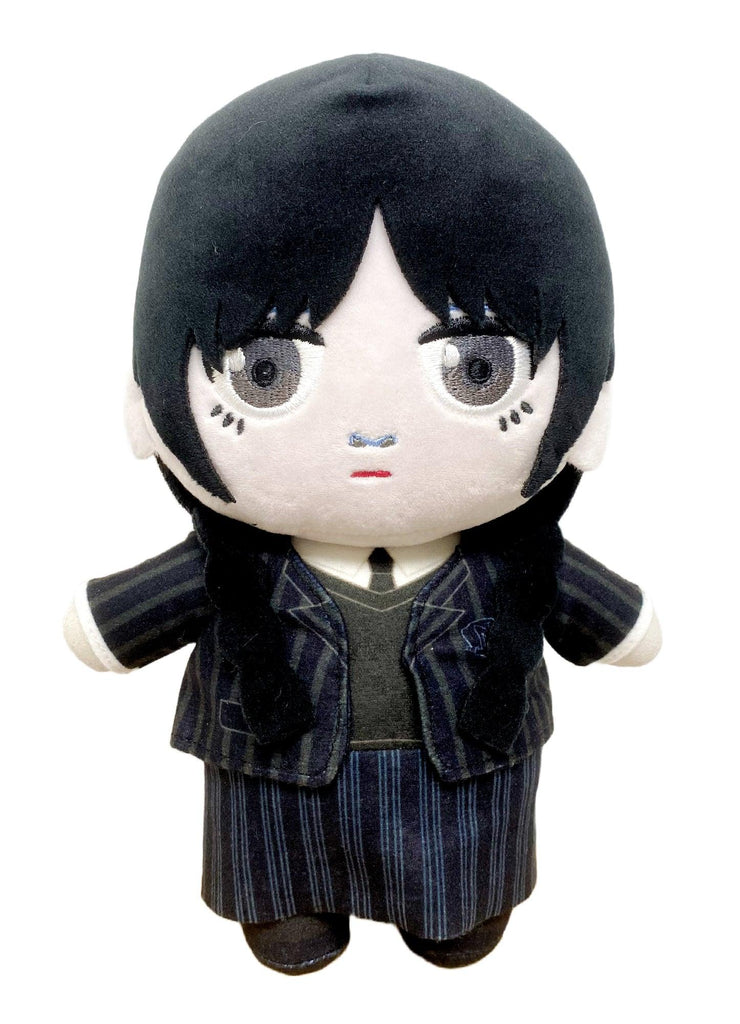Wednesday - Wednesday Addams Button Eyes Plush 8"H - Great Eastern Entertainment