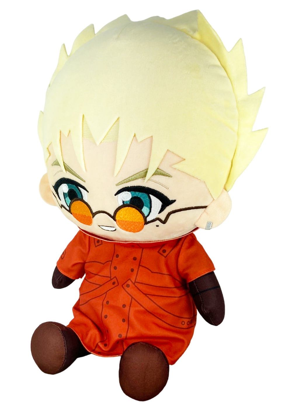 TRIGUN - VASH SITTING POSE PLUSH 12" H
