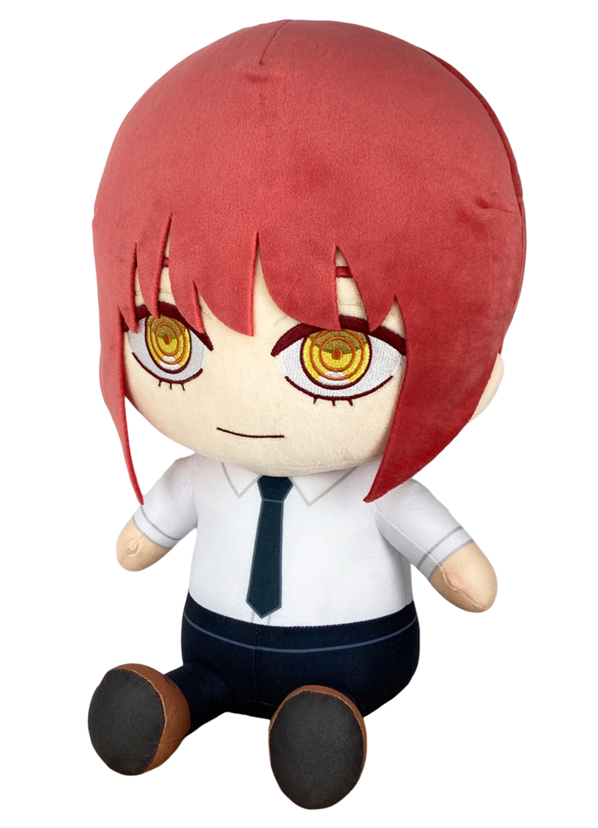 CHAINSAW MAN - MAKIMA UNIFORM #1 SITTING POSE PLUSH 12" H