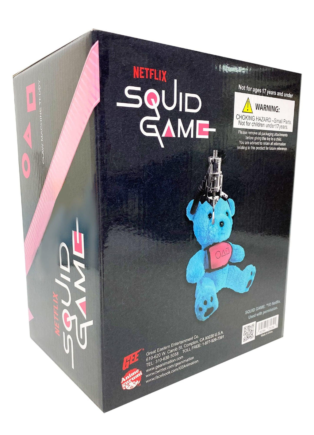 SQUID GAME - TEDDY BEAR PLUSH 10" H - Great Eastern Entertainment
