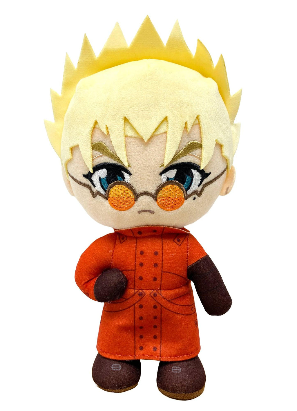 TRIGUN - VASH CHANGE FACE PLUSH 8" H - Great Eastern Entertainment