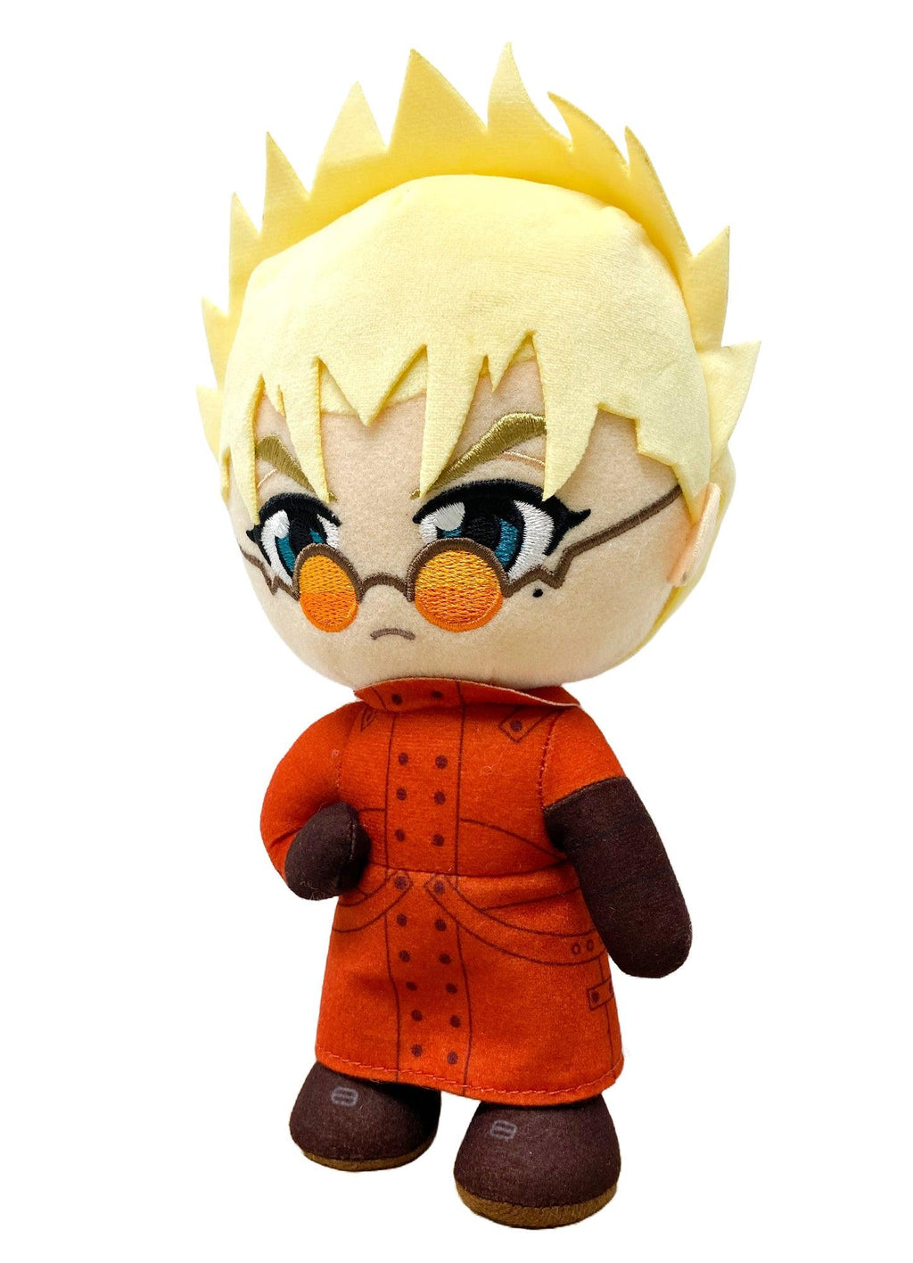 TRIGUN - VASH CHANGE FACE PLUSH 8" H - Great Eastern Entertainment
