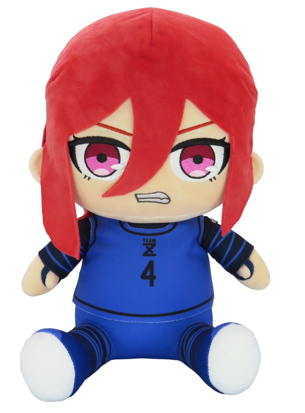BLUE LOCK (COMIC) - CHIGIRI HYOMA TEAM Z UNIFORM SITTING POSE PLUSH 12H"