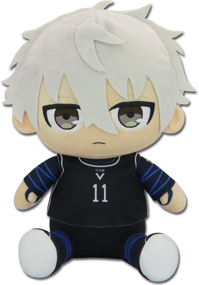 BLUE LOCK (COMIC) - NAGI SEISHIRO TEAM V UNIFORM SITTING POSE PLUSH 12"H