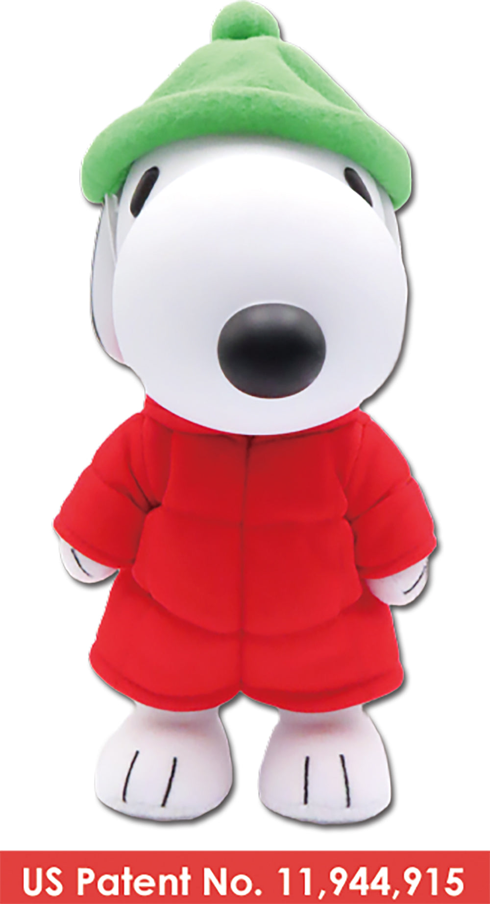 Peanuts - Snoopy (Puffy Jacket) Figurekey Plush 8" H