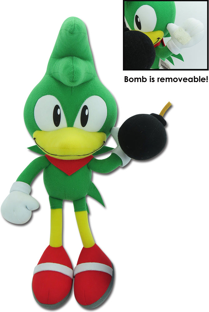 Sonic the Hedgehog - Bean the Dynamite w/ Detachable Bomb Plush 10"