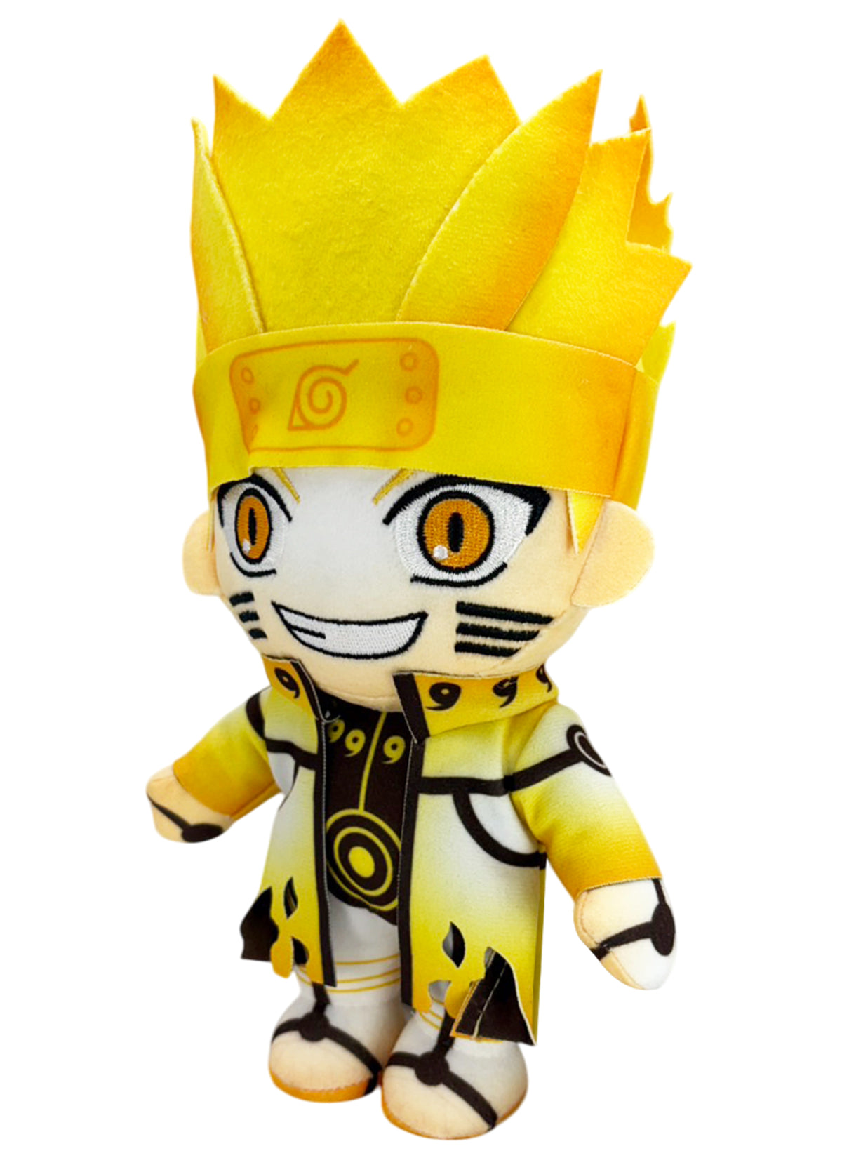 Naruto SHippuden - Naruto Uzumaki (Kurama Link Mode) KLM Plush 8"