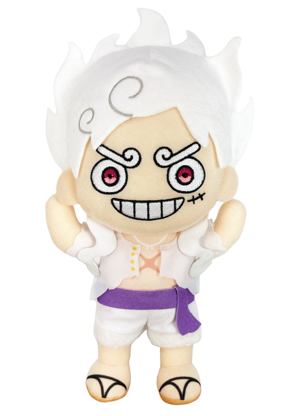 One Piece - Monkey D. Luffy (Gear 5) Plush 8"