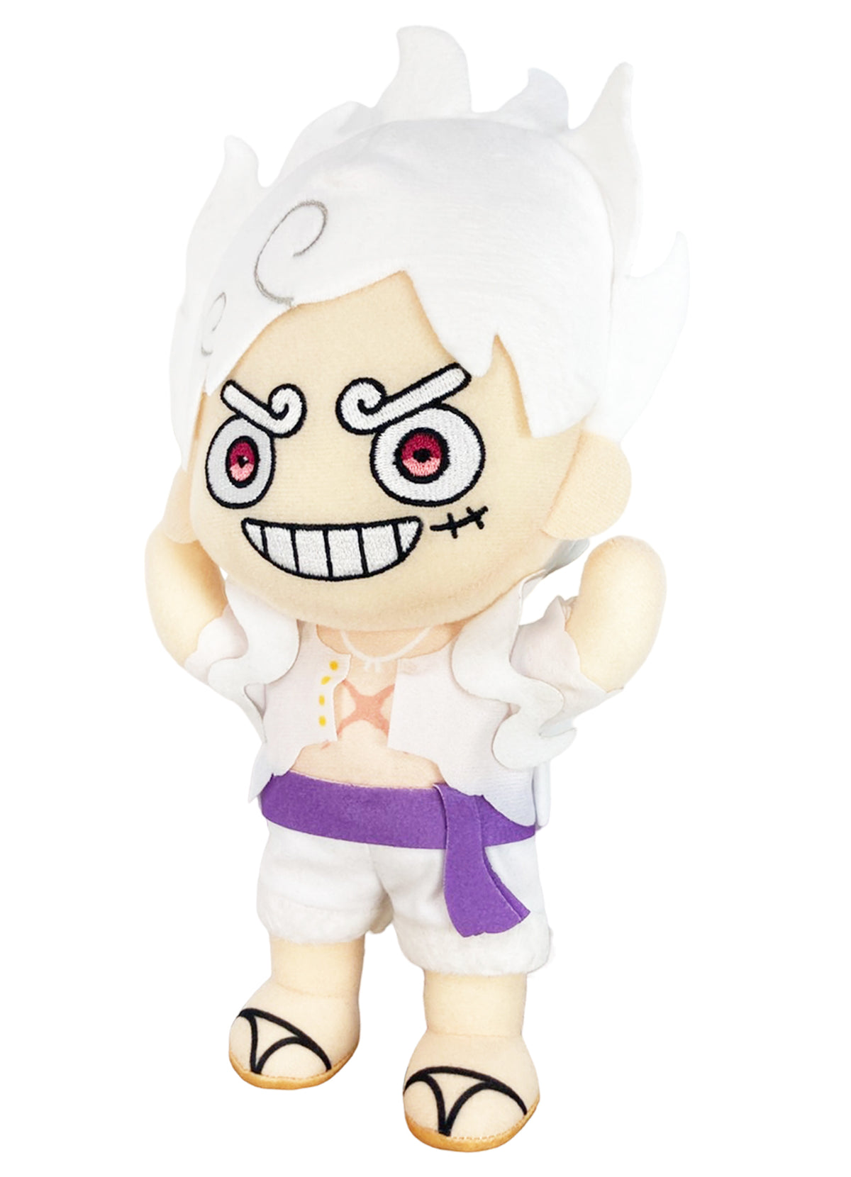 One Piece - Monkey D. Luffy (Gear 5) Plush 8"