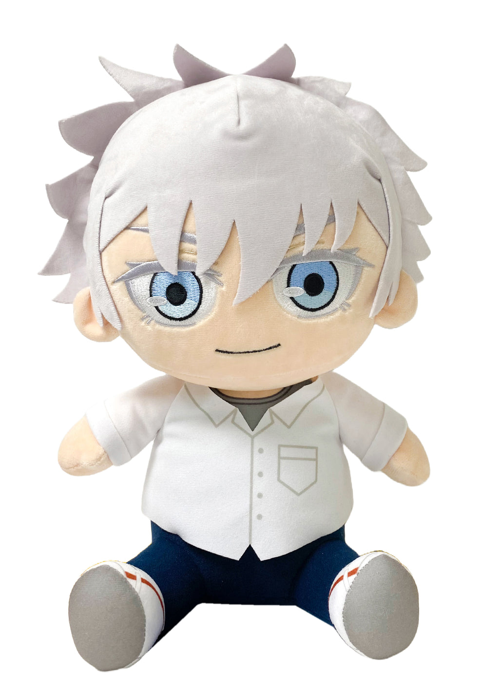 Jujutsu Kaisen Hidden Inventory - Satoru Gojo (White Shirt) Sitting Plush 12" H