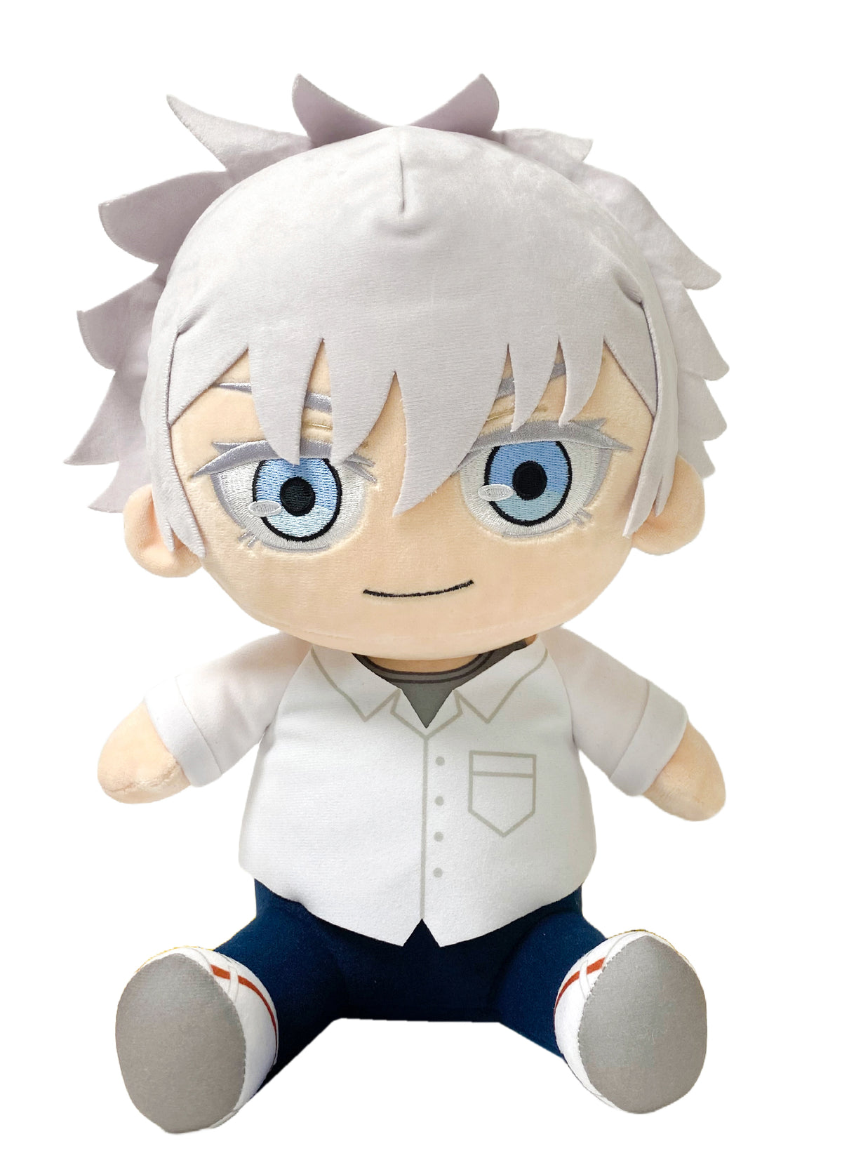 Jujutsu Kaisen Hidden Inventory - Satoru Gojo (White Shirt) Sitting Plush 12" H