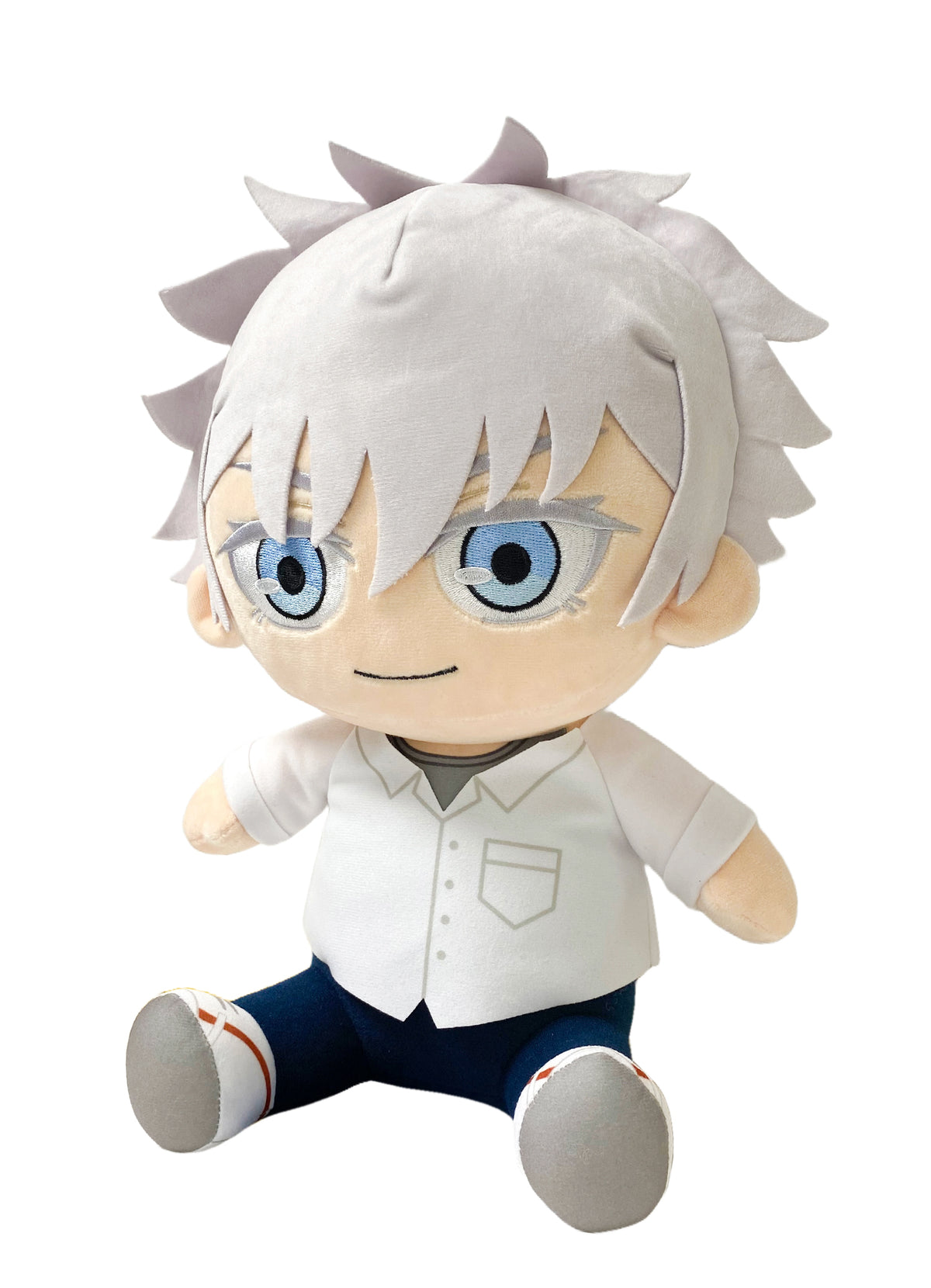 Jujutsu Kaisen Hidden Inventory - Satoru Gojo (White Shirt) Sitting Plush 12" H