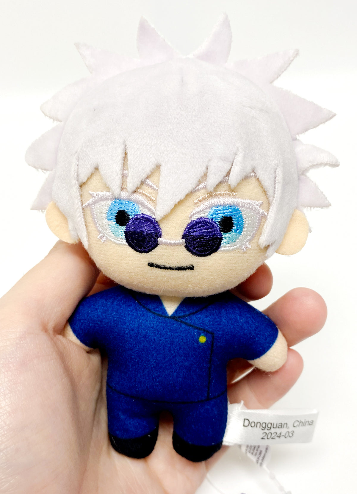 Jujutsu Kaisen Hidden Inventory Arc - Satoru Gojo Mini Plush w/ Spring Hook 4.5" H