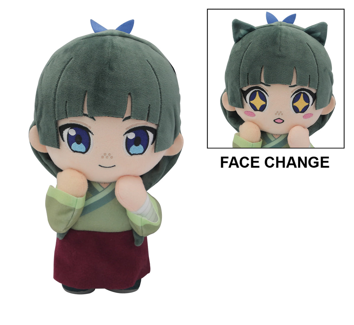 THE APOTHECARY DIARIES S1 - MAOMAO CHANGE FACE PLUSH 8"H