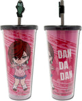 DAN DA DAN- SD MOMO TUMBLER WITH STRAW & CHARMS