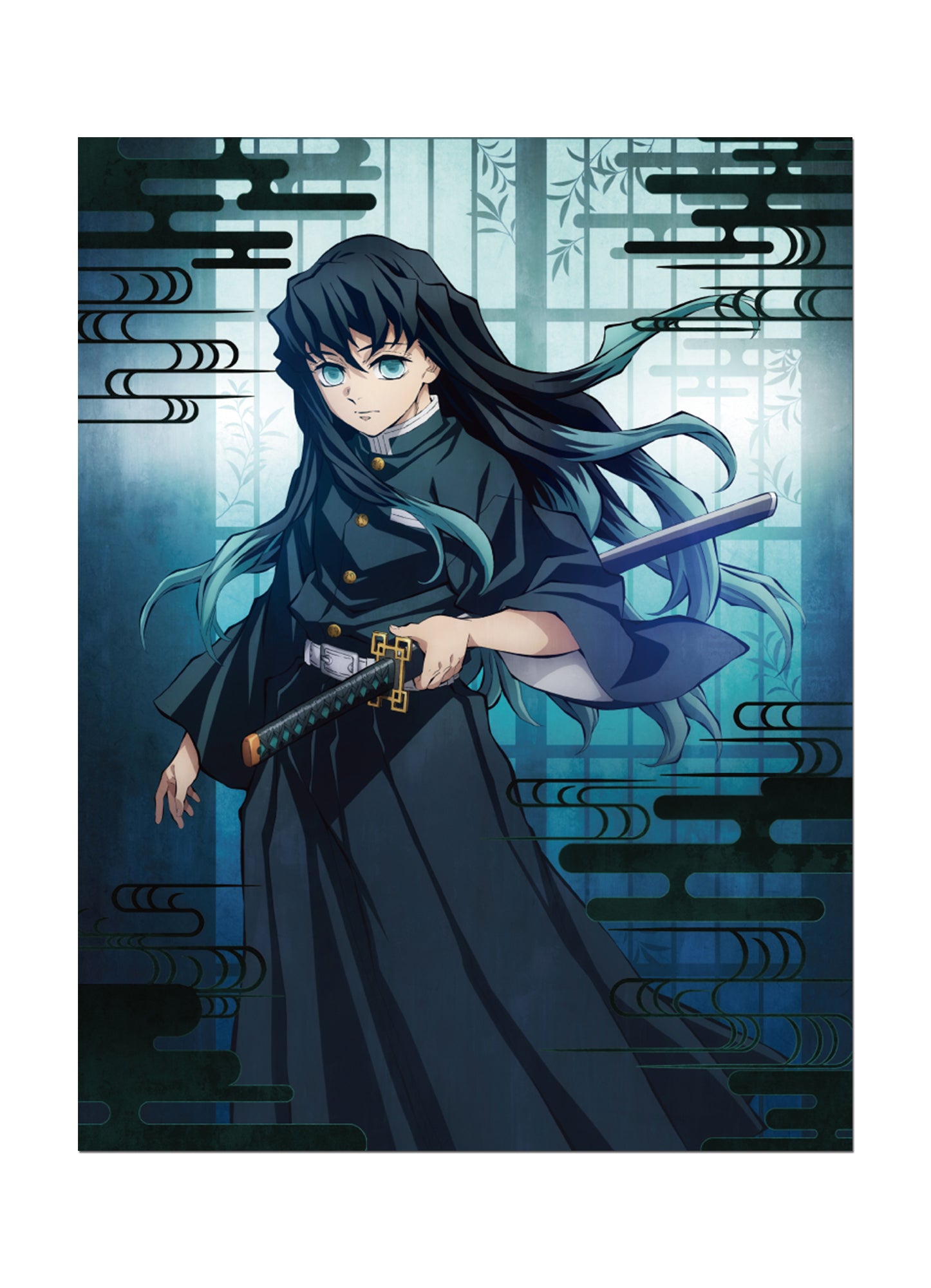 DEMON SLAYER S3 - MUICHIRO TOKITO THROW BLANKET