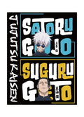 JUJUTSU KAISEN S2 - GOJO & GETO WITH NAME ART THROW BLANKET