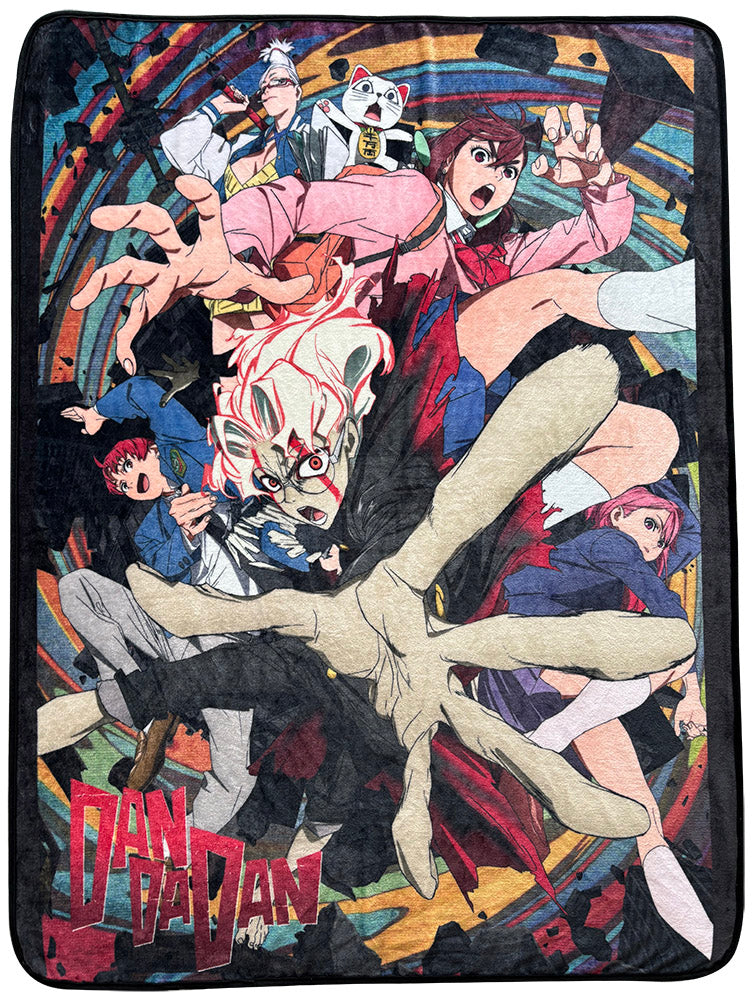 DAN DA DAN- TRANSFORM VISUAL THROW BLANKET