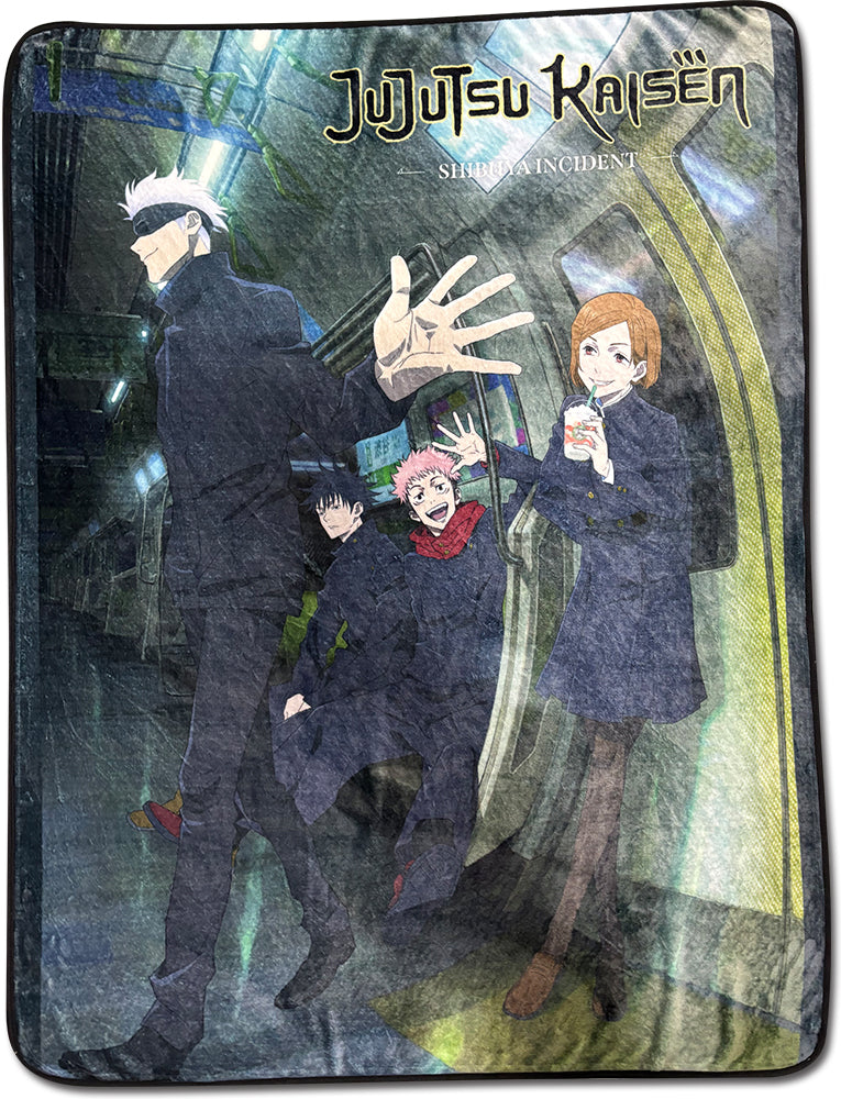 Jujutsu Kaisen - Shibuya Incident Teaser Throw Blanket 46" W x 60" H
