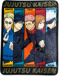 Jujutsu Kaisen - Tokyo High Group Panel Throw Blanket