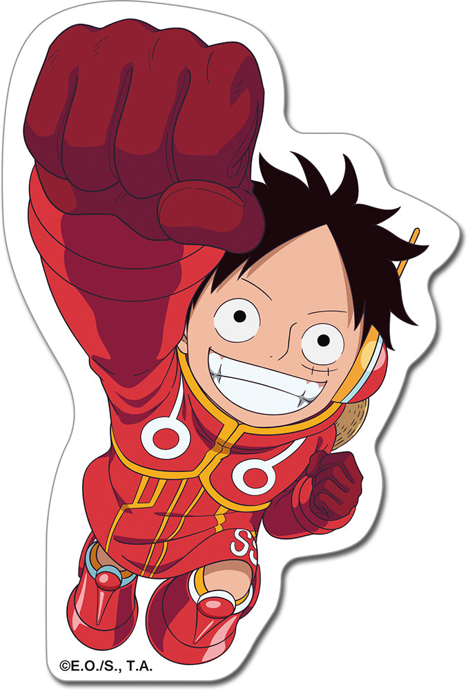 ONE PIECE - LUFFY FUTURE ISLAND EGGHEAD CAR STICKER