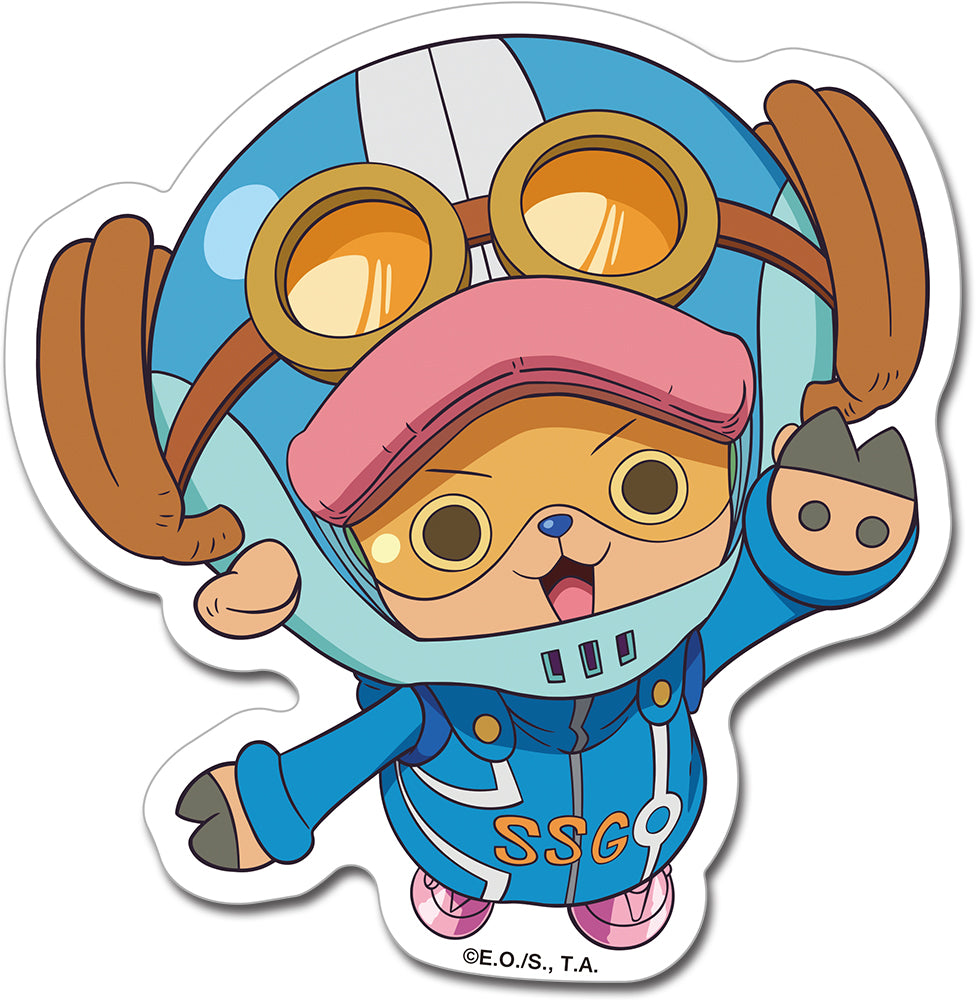 ONE PIECE - CHOPPER FUTURE ISLAND EGGHEAD CAR STICKER