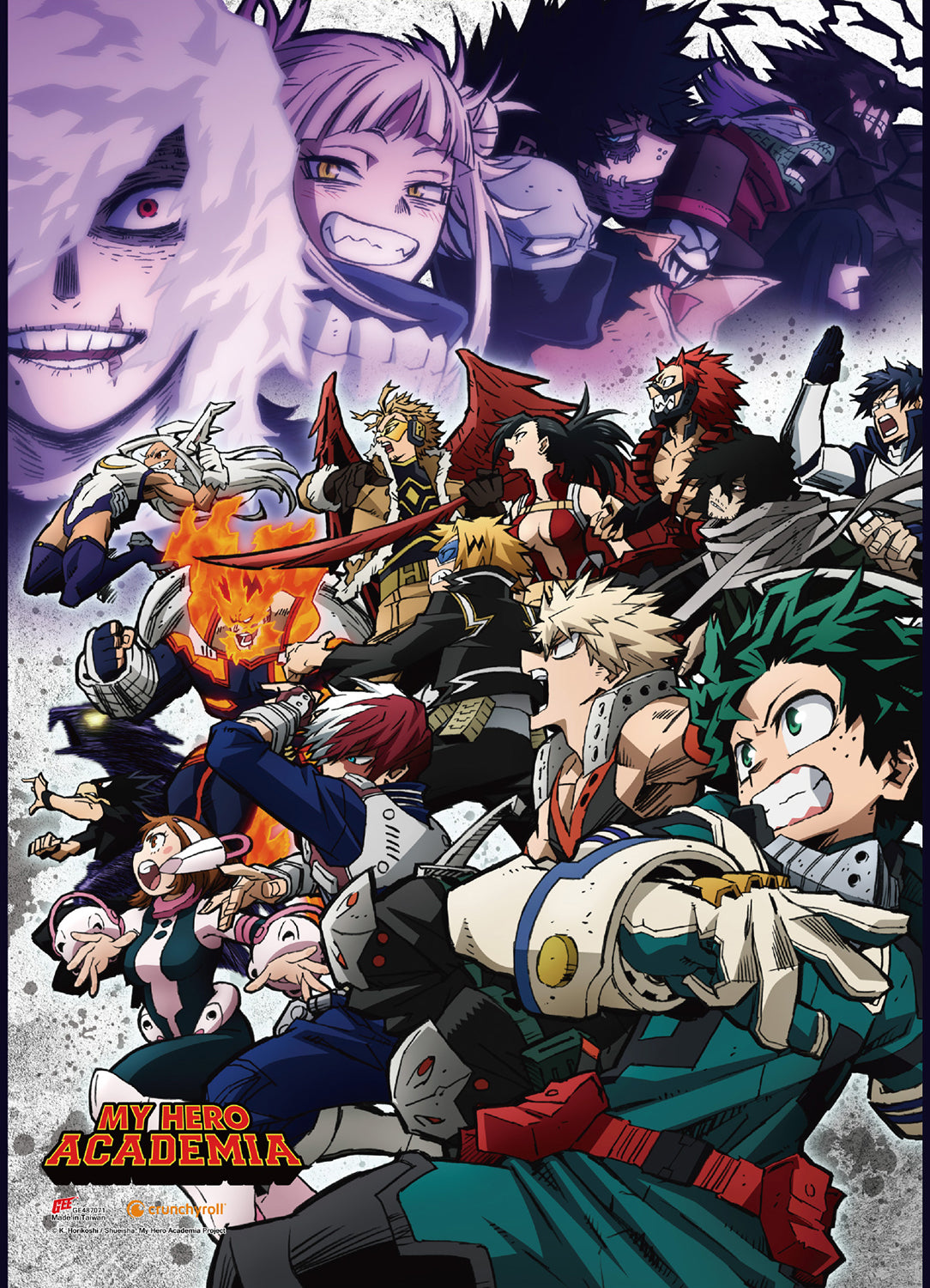 My Hero Academia S6 - Heroes Assemble Group Wall Scroll 31"W x 43"H