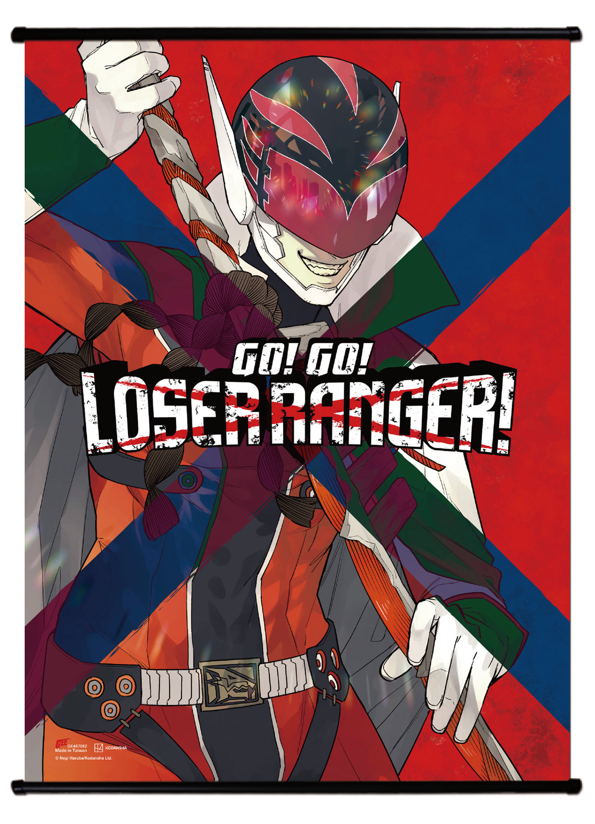 GO! GO! LOSER RANGER (COMIC) - COMIC COVER VOL 01 WALLSCROLL