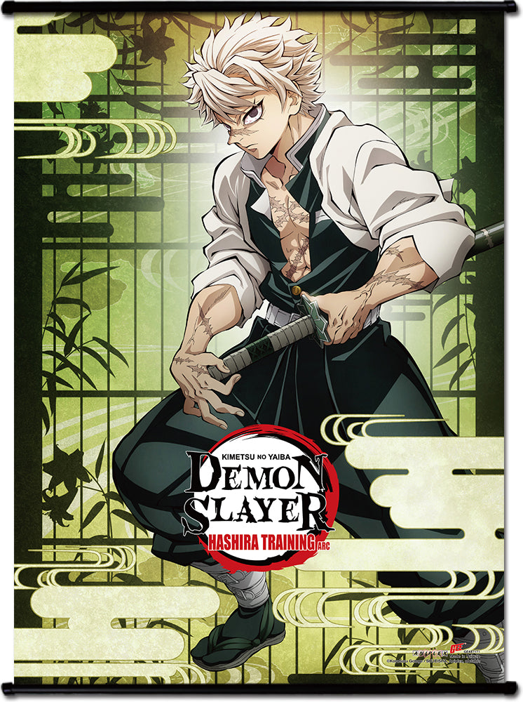 DEMON SLAYER TV4 - SANEMI TEASER ART WALL SCROLL