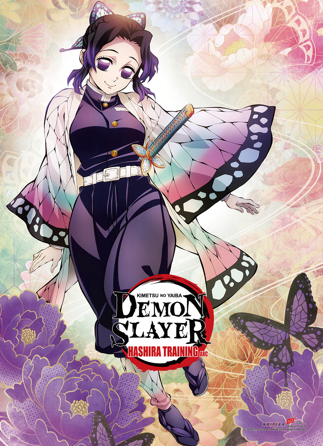 DEMON SLAYER TV4 - SHINOBU TEASER ART WALL SCROLL