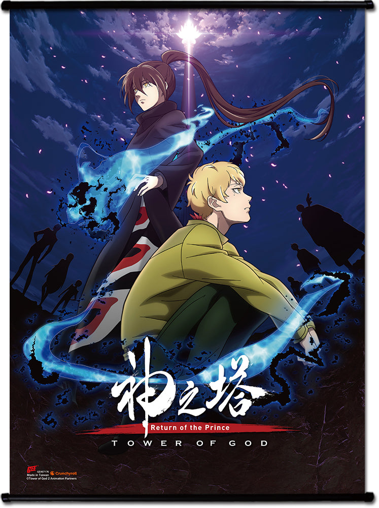 TOWER OF GOD S2 - RETURN OF THE PRINCE KEY VISUAL WALL SCROLL