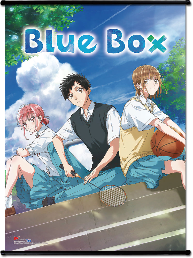 BLUE BOX - CHARACTER GROUP KEY VISUAL WALL SCROLL