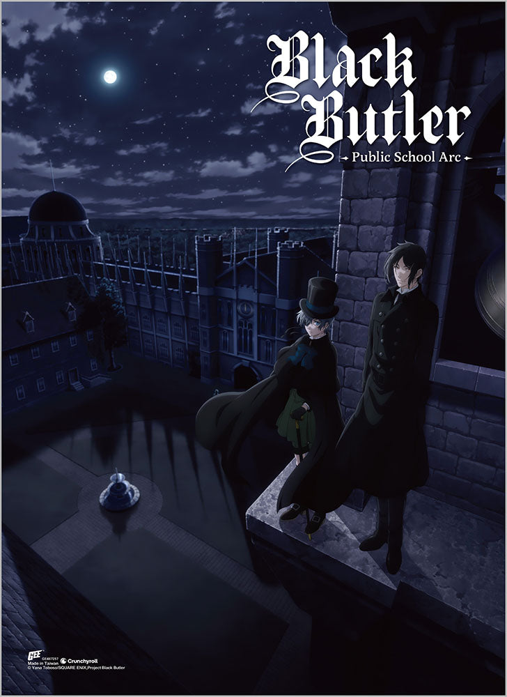 Black Butler S4 Public School Arc - Teaser Visual Wall Scroll