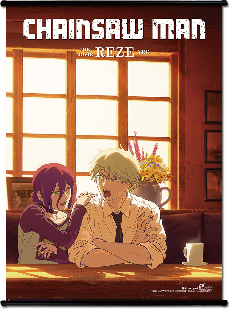CHAINSAW MAN THE MOVIE: REZ ARC - GROUP VISUAL WALL SCROLL