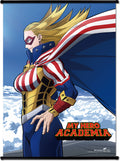 MY HERO ACADEMIA S7 - STAR AND STRIPE WALL SCROLL 31"W x 43"H