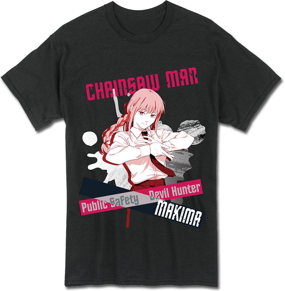 CHAINSAW MAN - MAKIMA DEVIL HUNTER MEN'S T-SHIRT - Great Eastern Entertainment