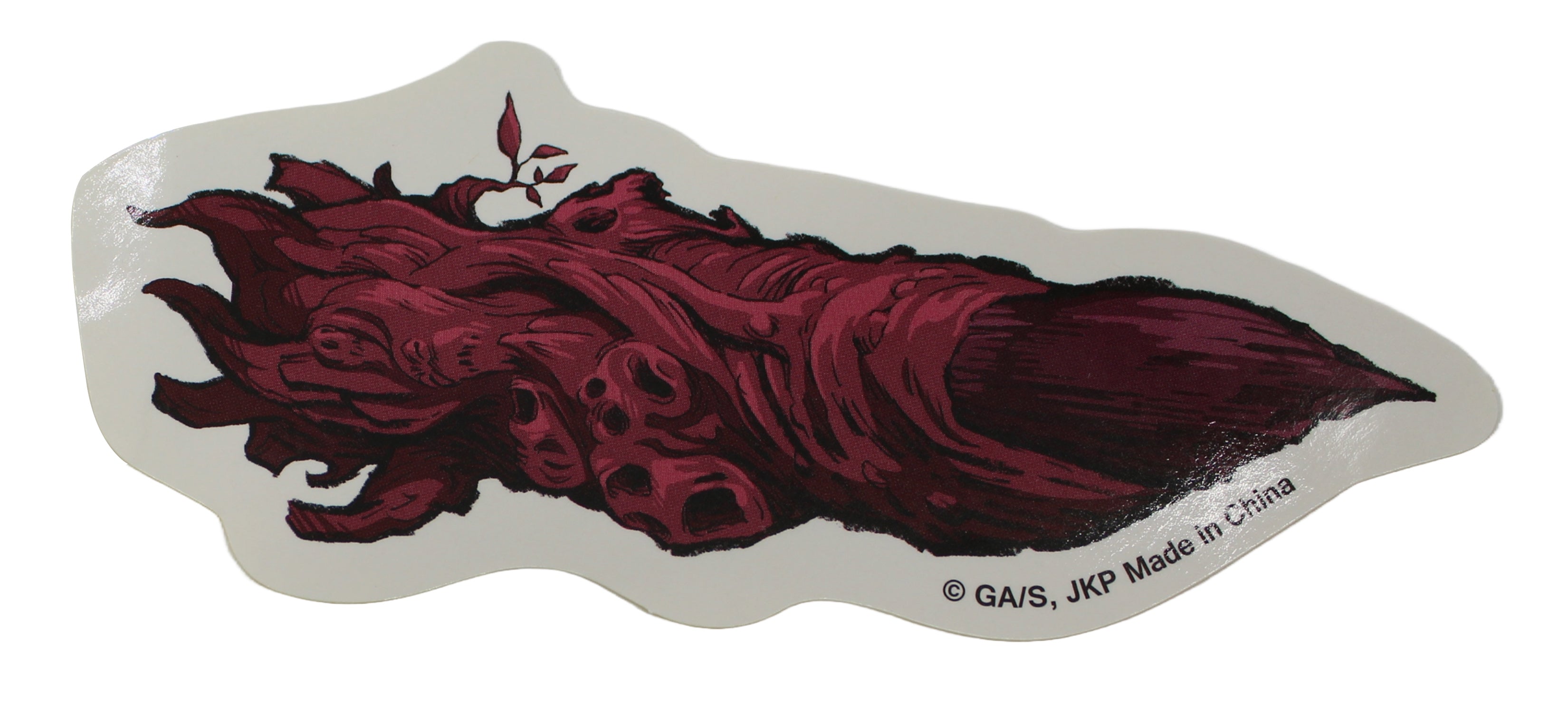 JUJUTSU KAISEN - SUKUNA'S FINGER DIE-CUT STICKER 3.5"