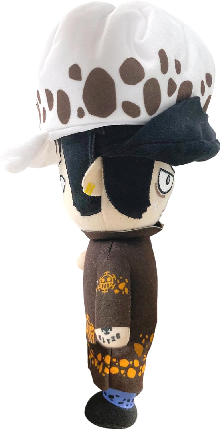 One Piece - Trafalgar D. Water Law (Face Changing) Plush 8" H