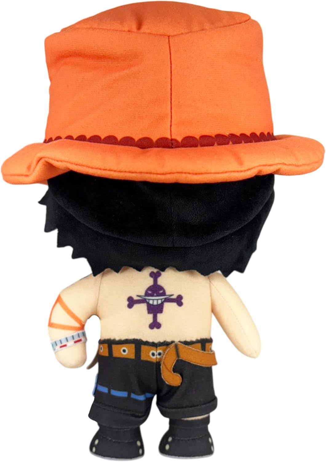 One Piece - Portgas D. Ace (Face Changing) Plush 8" H