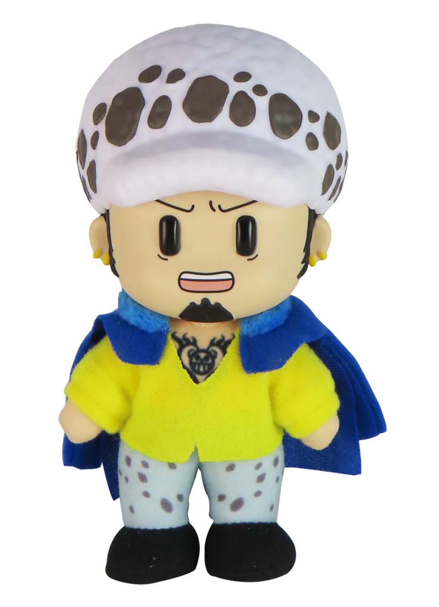 One Piece: Trafalgar Water D. Law (Onigashima Arc) Figurekey Plush 4.5" H